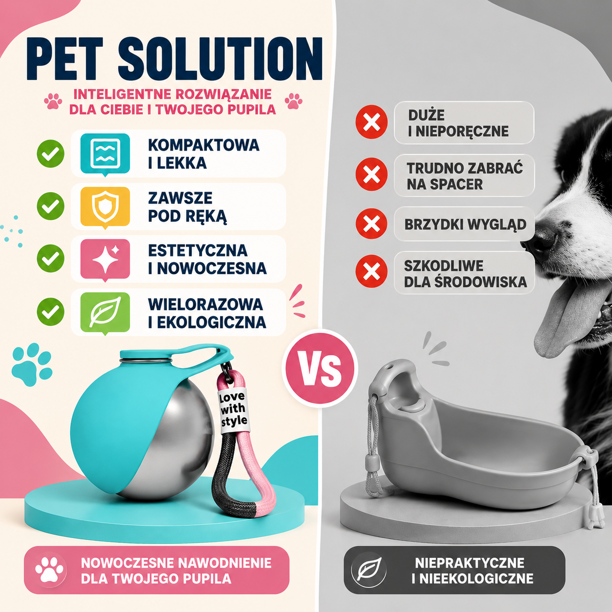 Pet Solution™ Travel Bottle